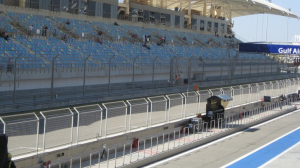 The Sakhir track was open to the public for Day Three testing...all 200 of them.
