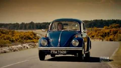 The Volkswagen Beetle receives the lion's share of attention in the first episode of "James May's Cars for the People".
