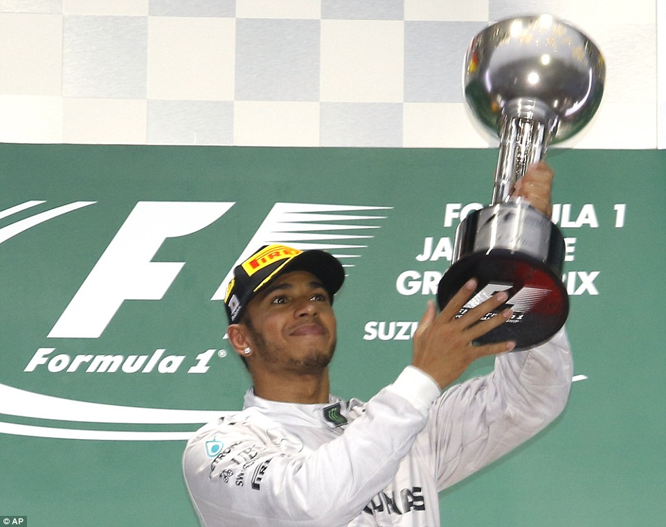 Lewis Hamilton won the 2014 Japanese Grand Prix for Mercedes