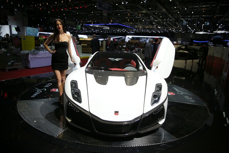 GTA Spano [for best use of a model in their display]