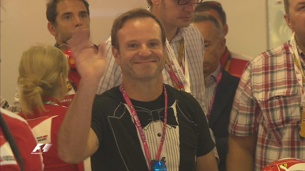 Rubens Barrichello digs deep into his wardrobe for the 2015 Abu Dhabi Grand Prix.
