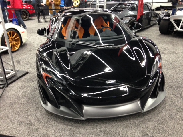 A nice shiny McLaren