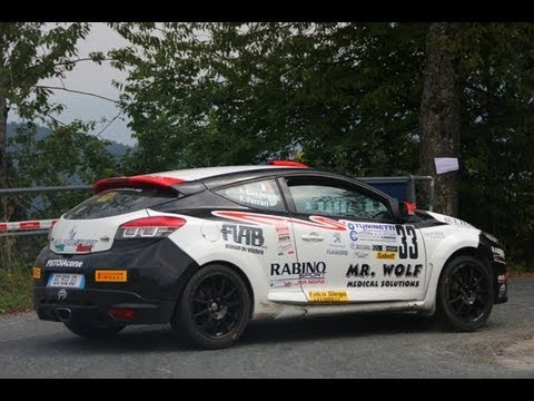 19° Rally Valli Cuneesi 2013 – Camera Car VERAMENTE TANTA ROBA (Gasperetti – Ferrari) Megane N4