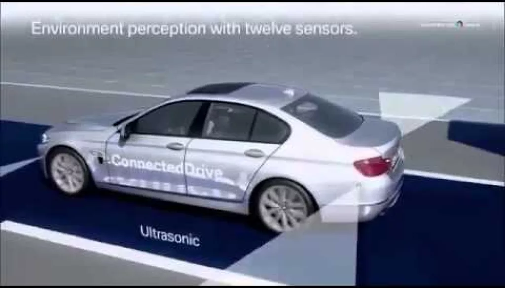 2013 BMW Highly automated driving found on the motorway Animation sensor technologies mp4
