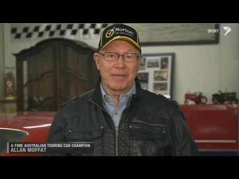 2013 V8 Supercars Winton 360 – Allan Moffat Emotional Interview With James Moffat