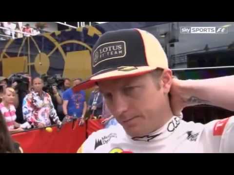 Formula 1 2013 Spanish GP Kimi Räikkönen Post Race Interview.mp4