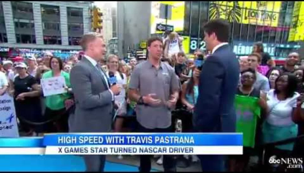 Motocross Master Travis Pastrana Takes about World of NASCAR