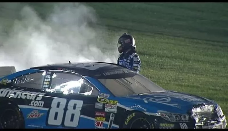 NASCAR Chicagoland Race Replay (2013)