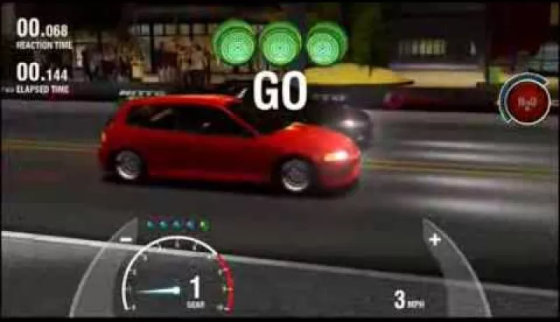 Racing Rivals IOS Cars Honda Civic SI Gameplay below 11s