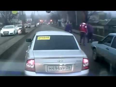 Rumble about Russian Road due to Road Rage