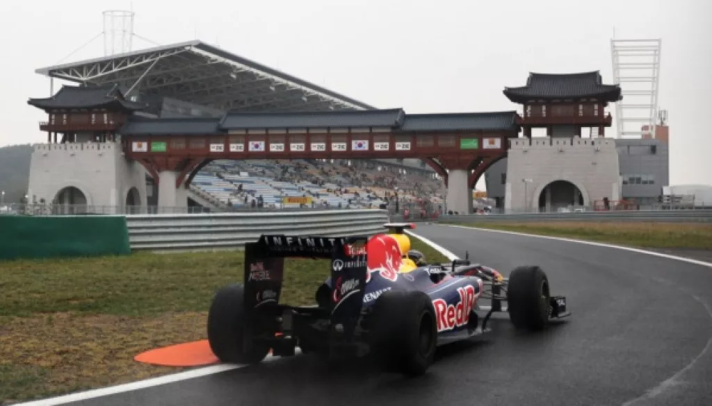 Red Bull Racing at the Korean Grand Prix