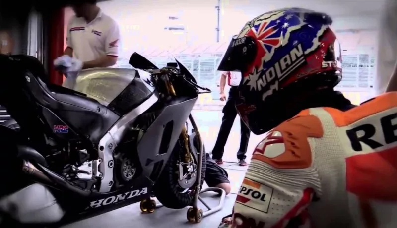 Casey Stoner – MotoGP Machine Test – Honda HRC