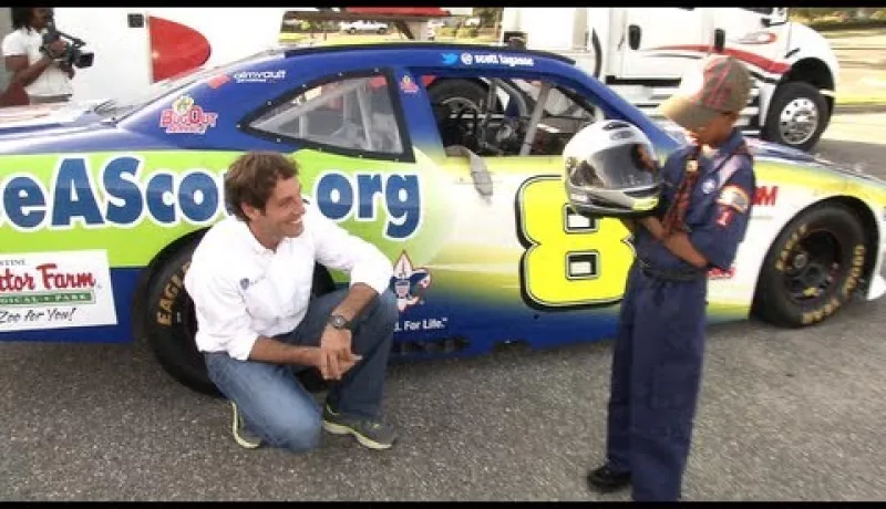 Imagine How Cool You Would Be – Arriving To School In A Nascar!