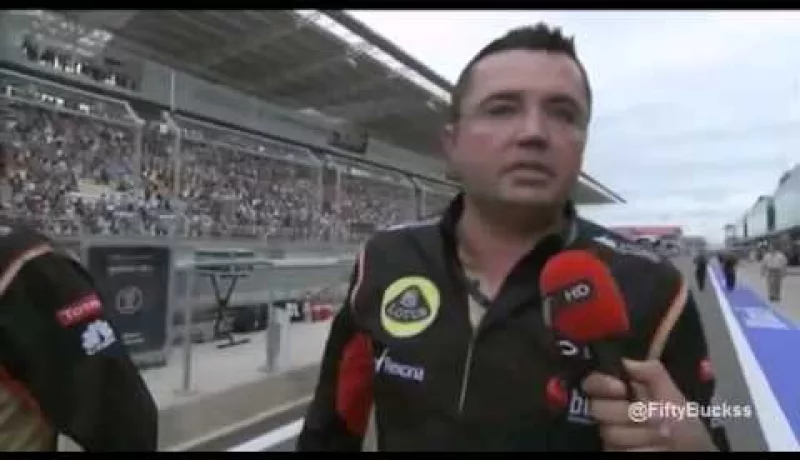 Korean Grand Prix 2013 Post Race Interview With Lotus’ Eric Boullier