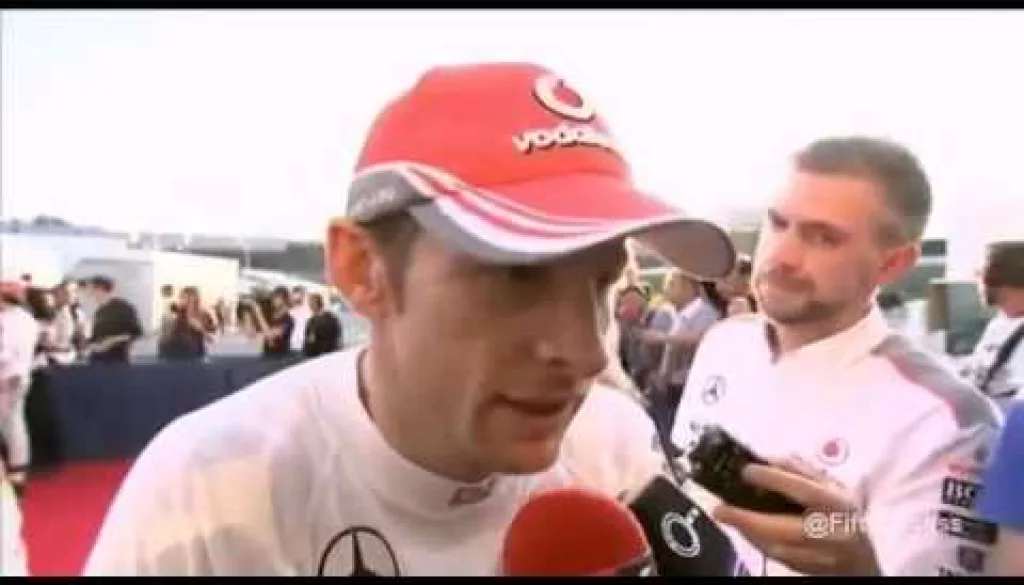 Post Race – Japanese Grand Prix – Jenson Button