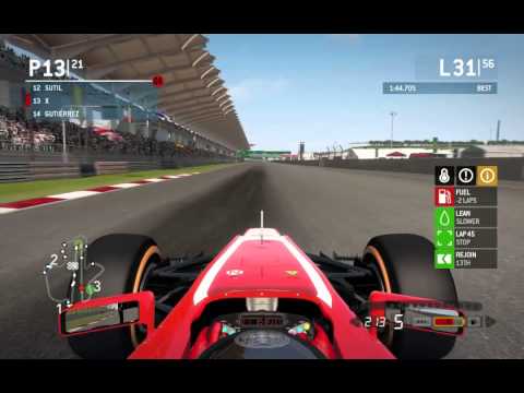F1 2013 Marussia Racing Team Grand Prix Of Malaysia 100 % Race