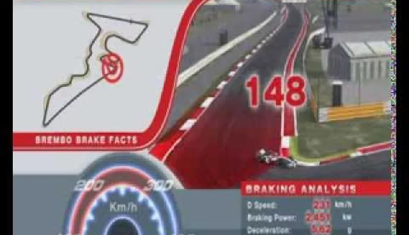 F1 Brembo Brake Facts 18 – USA 2013 | AutoMotoTV