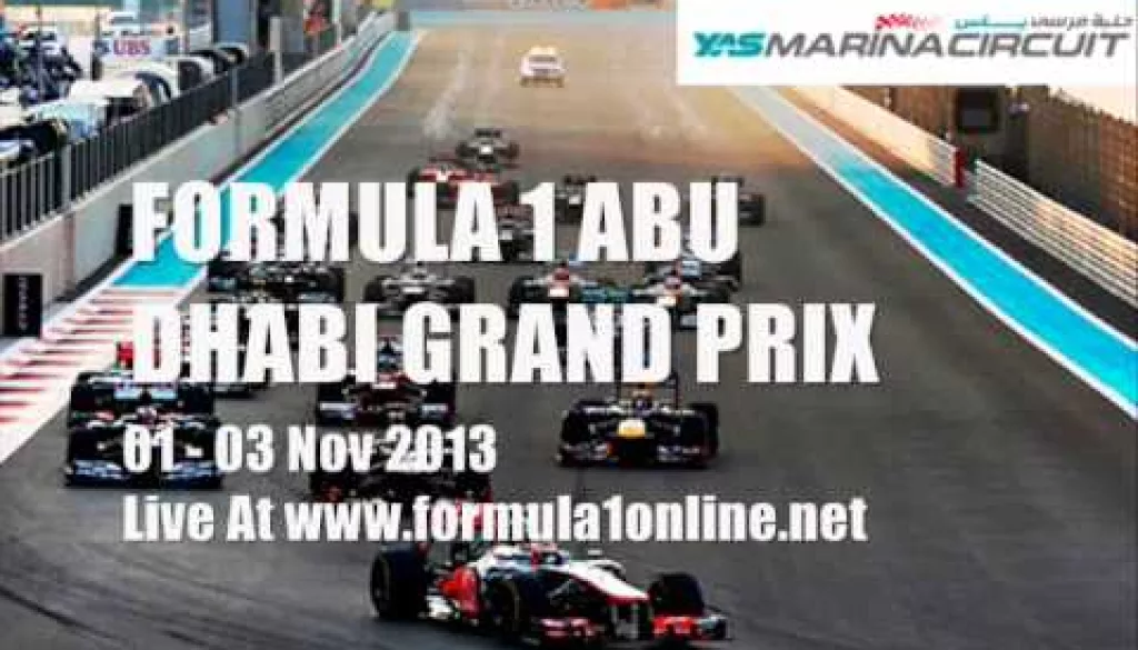 Formula 1 ABU DHABI Grand Prix 03-11-2013 Complete Laps