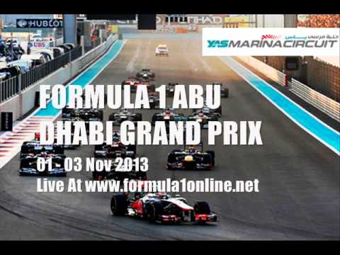 Formula 1 ABU DHABI Grand Prix 03-11-2013 Complete Laps