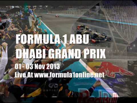 Formula 1 ABU DHABI Grand Prix 03-11-2013 Complete