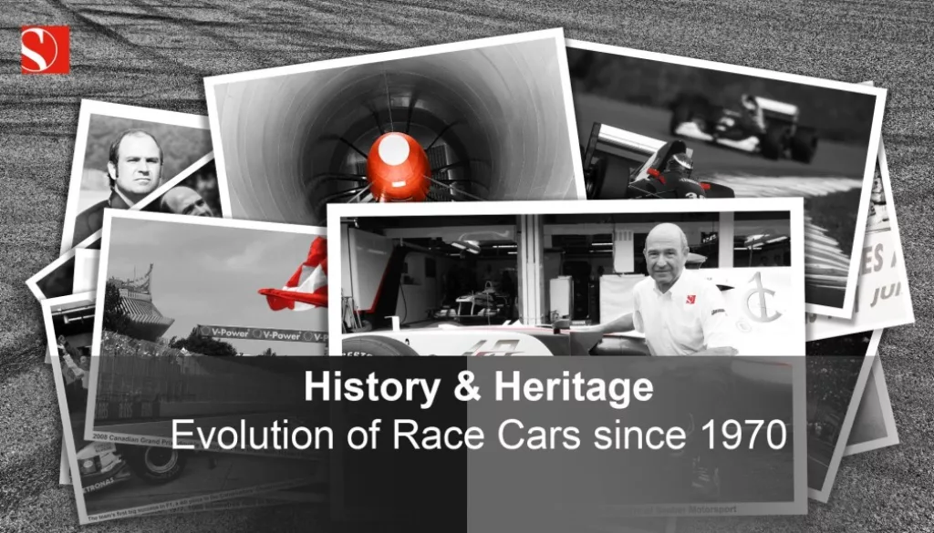 History & Heritage / Evolution of Race Cars, extended adaptation – Sauber F1 Team