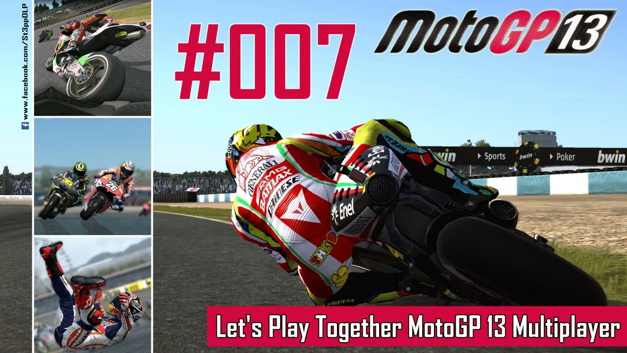 Let’s Play MotoGP 13 Multiplayer #007 – Crashgeilheit [Full HD] [Deutsch]