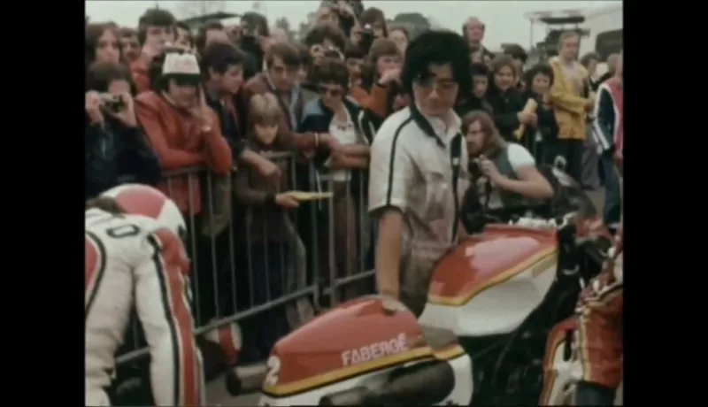 MotoGP British GP Silverstone 1977 (motorcycles) – Sheene Hennen Cecotto Baker