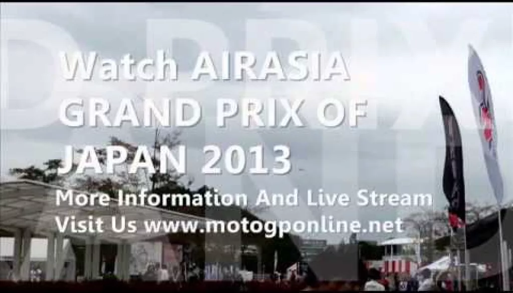 MotoGP Japan Grand Prix 2013 Live Streaming Here