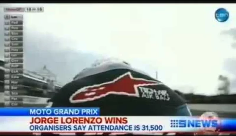 MotoGP Winner Jorge Lorenzo Champion Marc Marquez disqualified Australia Phillip Island Uproar