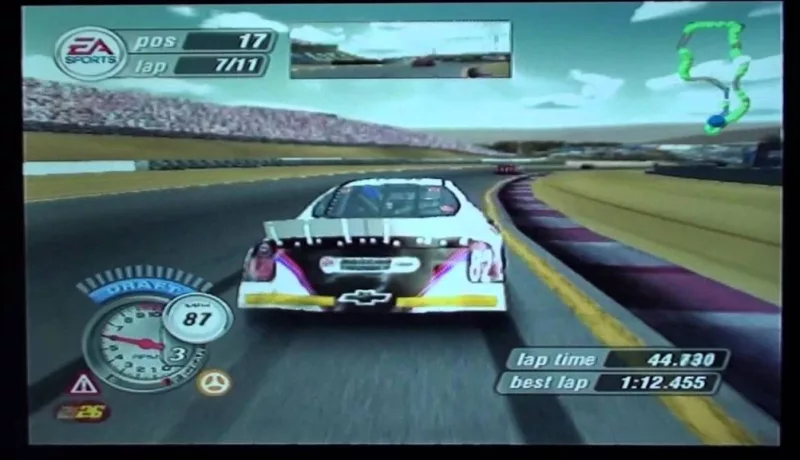NASCAR Thunder 2004 (PS2) – Race 16/36 – Dodge/Save Mart 350