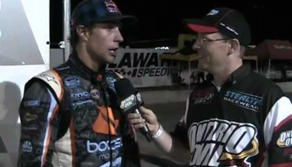 OntarioOval.com with Travis Pastrana at Delaware Speedway’s 2012 Summer Showdown
