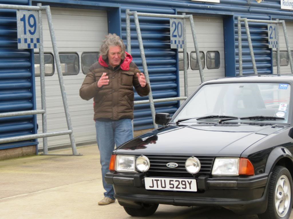 James May extolling the virtues of the Ford Escort XR3.