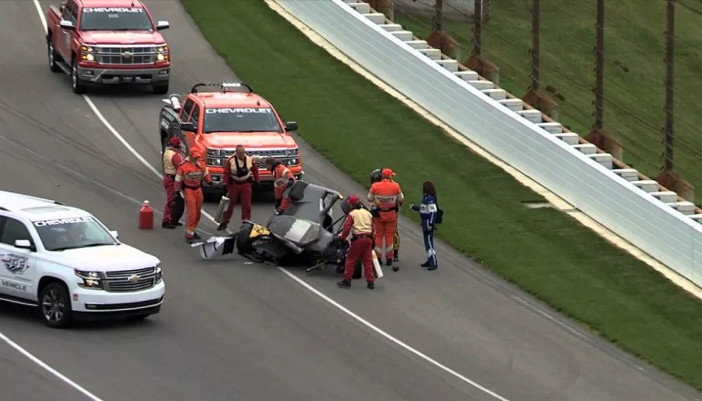 Another Day, Another Crash At Indy Practice
