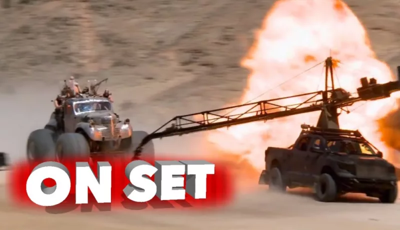 Mad Max: Fury Road Behind The Scenes Action Footage