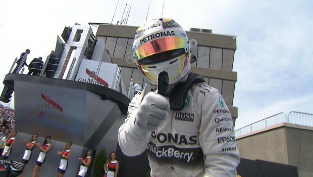 Lewis Hamilton's pit made no mistakes in the 2015 Canadian Grand Prix.