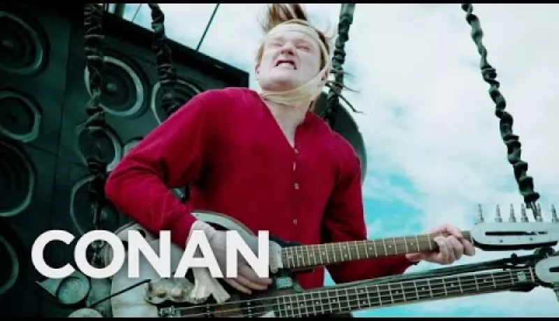 Conan O’Brien Channels Mad Max For 2015 Comic Con Broadcast