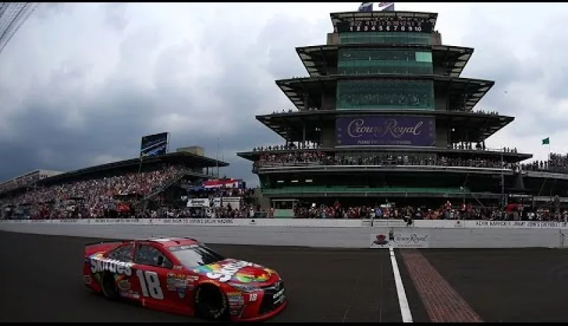 Kyle Busch Holds Off Logano For Brickyard 400 Win At Indy