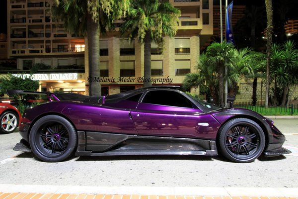 Hamilton's Zonda after its big night out on the town in Monaco.
