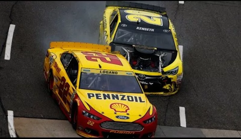 Kenseth Suspended For Two Races For Logano Hit At Martinsville
