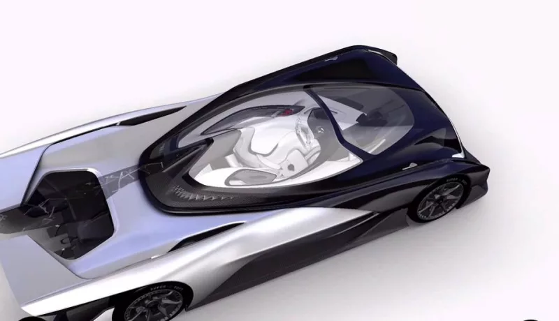 CES 2016 – The Faraday Future Concept Car