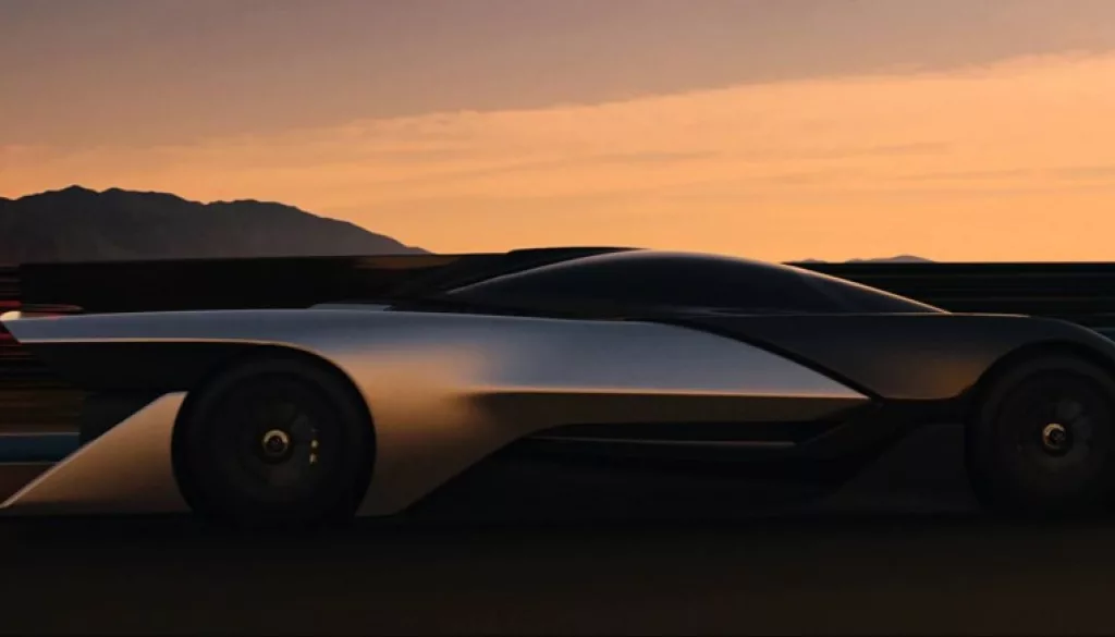 CES 2016 – The Faraday Future Zero 1 Concept Car