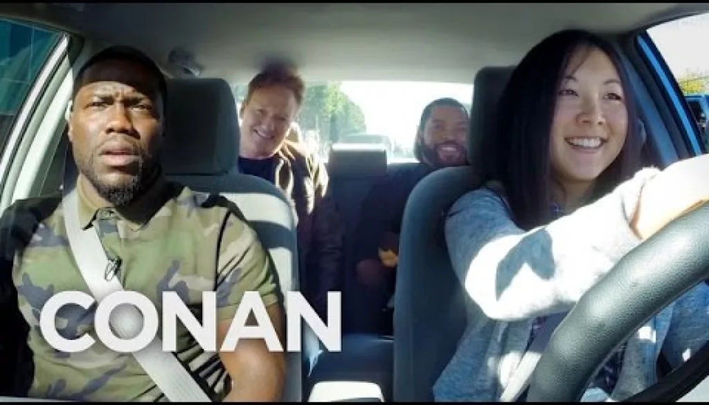Conan, Ice Cube And Kevin Hart Give Student Driver Test