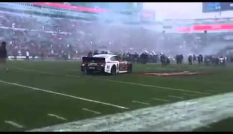 Dale Earnhardt, Jr. Drives His Car Onto Field At Bowl Game Because…’Murica