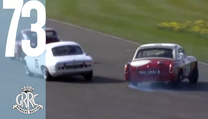 What Happens To This 1964 MG At Goodwood? Does It Crash?