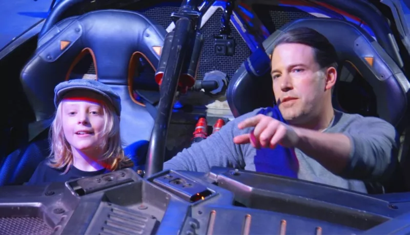 Ben Affleck Takes The New Batmobile For A Test Ride