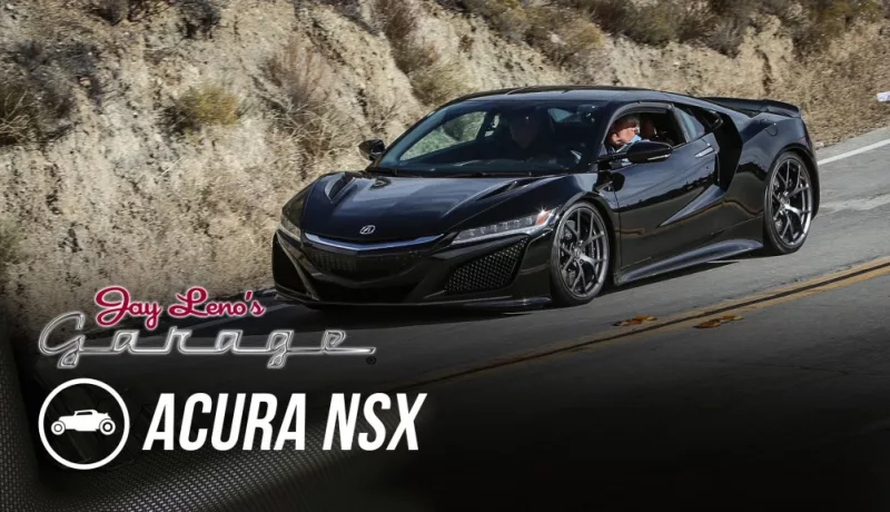 Hey! Jay Leno Finds A 2017 Acura NSX In His Garage!