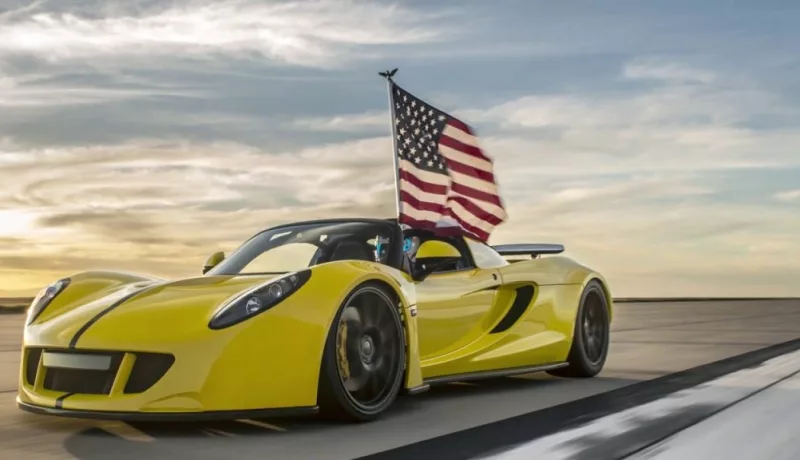 Hennessey Melts Your Face Off With 265.6 MPH Venom GT Spyder!