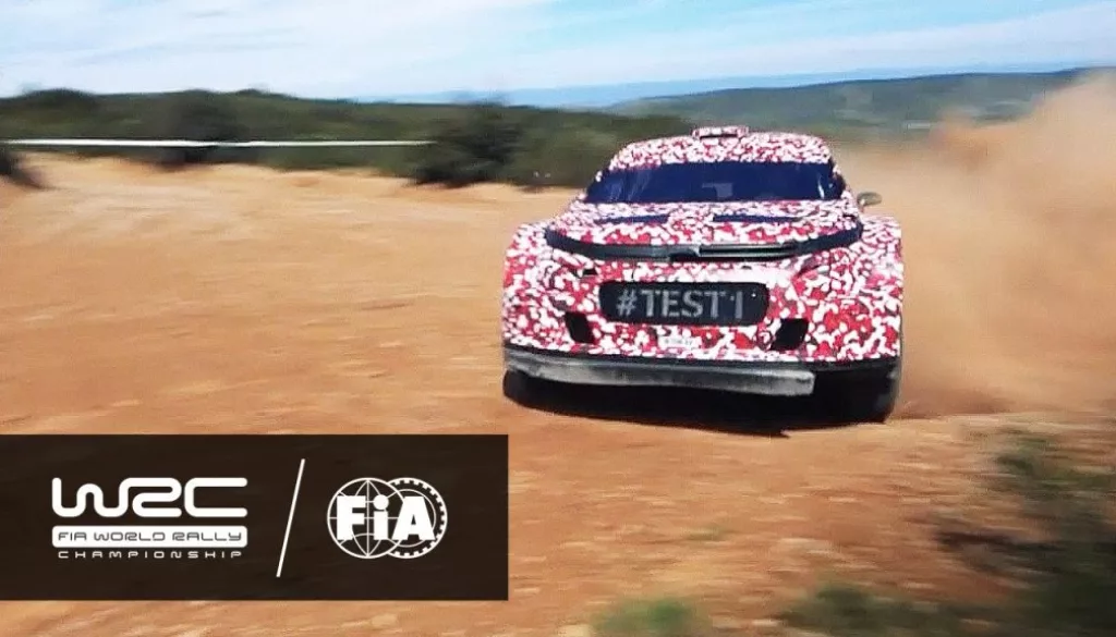 Citroen Tests Their 2017 Rally Car