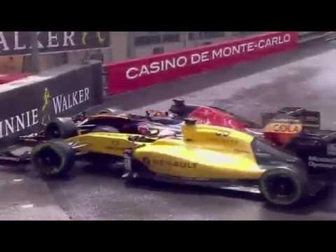 Toro Rosso's Russian Mafia Hitman, Daniil Kvyat, finishes off Renault's Kevin Magnussen at the 2016 Monaco Grand Prix.