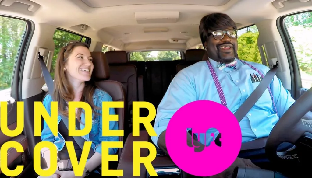 Shaq Goes Undercover With Lyft
